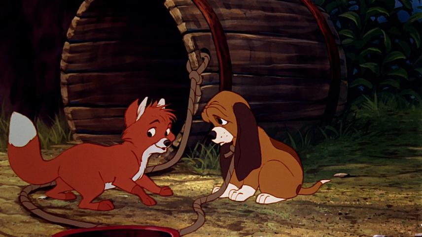 მელია და მონადირე ძაღლი / The Fox and the Hound
