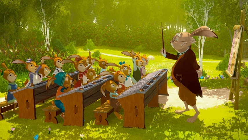 კურდღლების სკოლა / Rabbit School