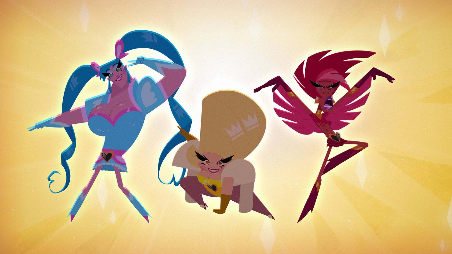Super Drags / Супергерои на шпильках
