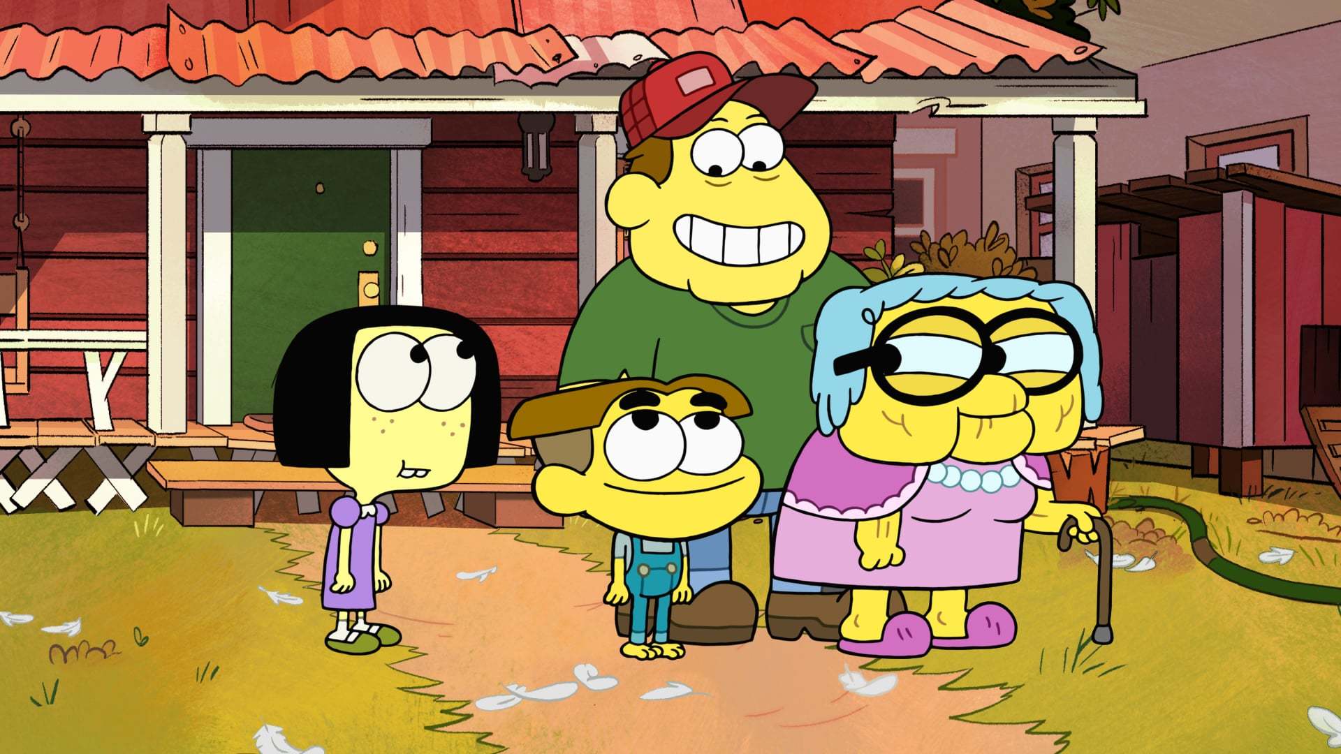 გრინები დიდ ქალაქში / Big City Greens