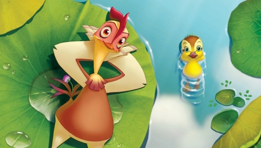 ლიფი, ქათამი ველურ ბუნებაში / Leafie, a Hen Into the Wild