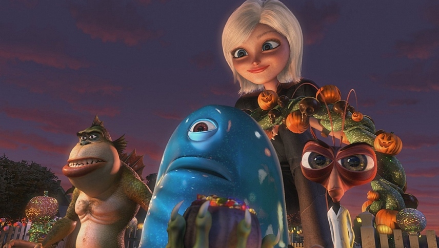 მონსტრები უცხოპლანეტელების წინააღმდეგ / Monsters vs Aliens: Mutant Pumpkins from Outer Space