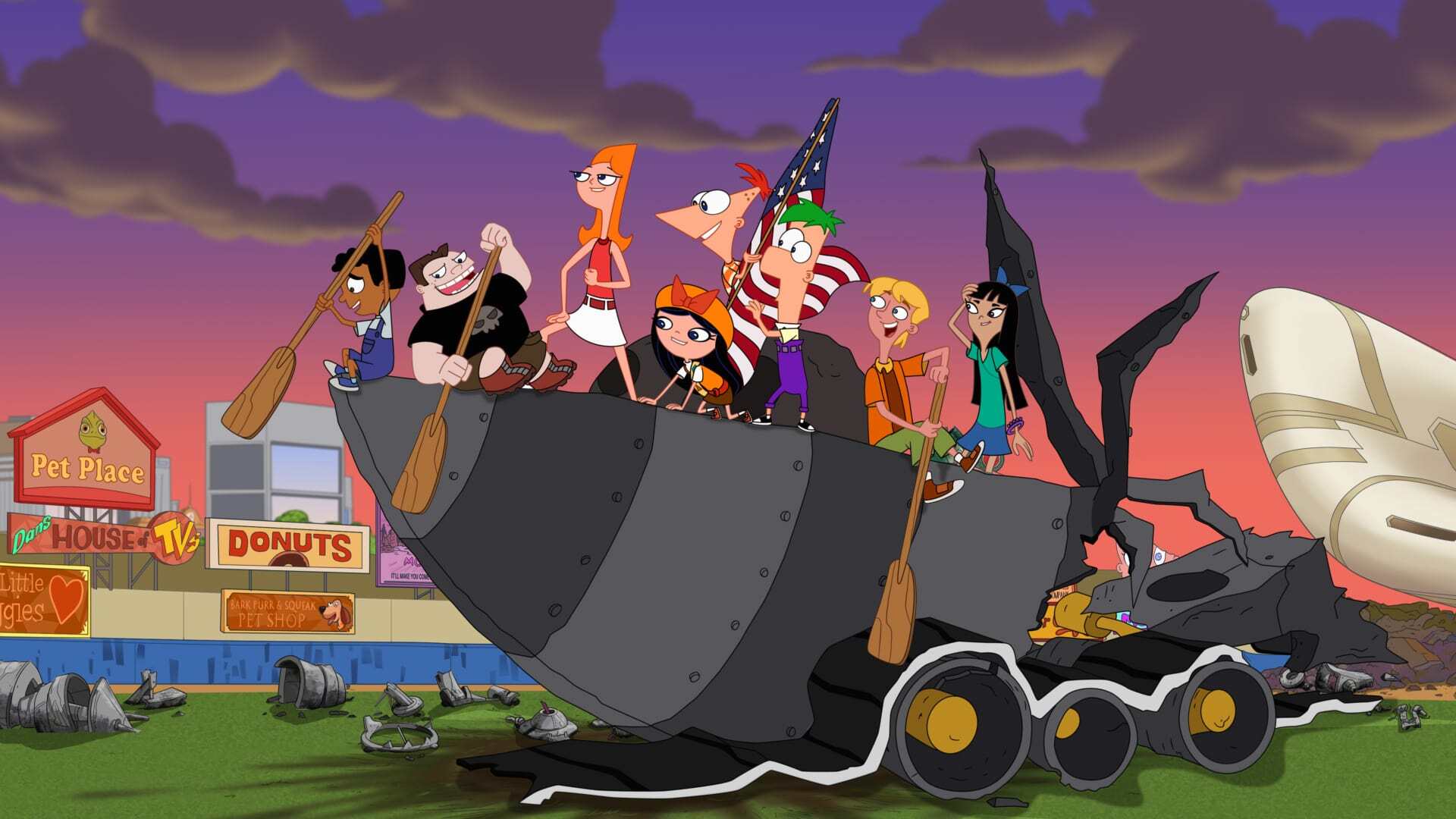 კენდისი სამყაროს წინააღმდეგ / Phineas and Ferb the Movie: Candace Against the Universe